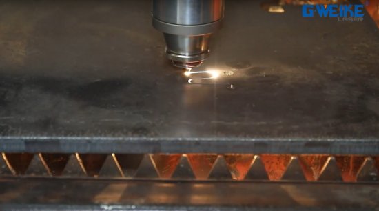 Laser burning of metals