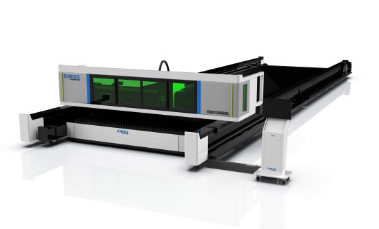 Velkoformátový laser s úkosem